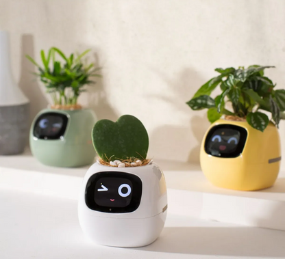 Tamagotchi Smart Planter - 49 Rich Expressions, 7 Smart Sensors, AI Plant Care