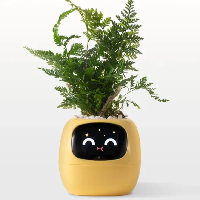 Tamagotchi Smart Planter - 49 Rich Expressions, 7 Smart Sensors, AI Plant Care