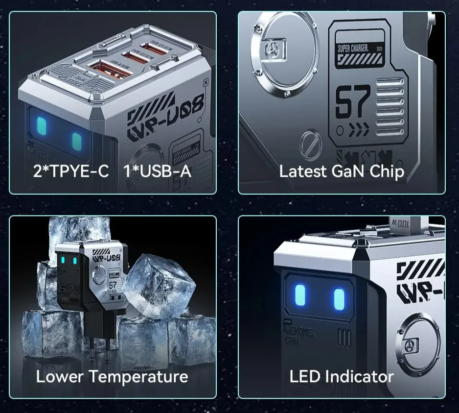 WEKOME NAVIGATOR - 67W Gan Fast Charger
