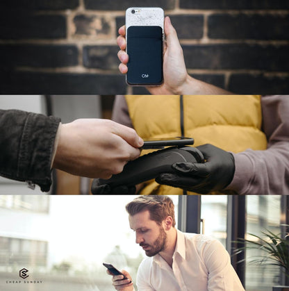 Improved Anti-Lost iPhone MagSafe Wallet with Lid