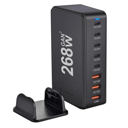 268W Ultimate Desktop/Portable GaN Charging Station