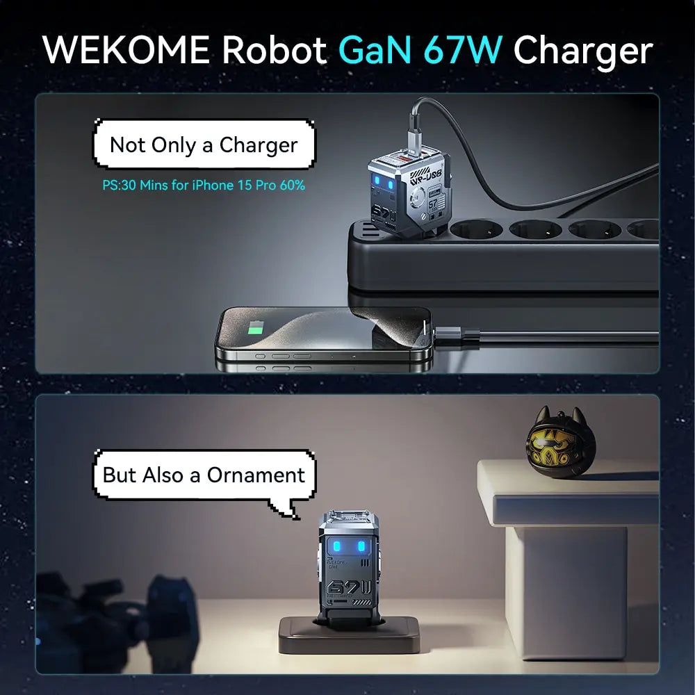 WEKOME NAVIGATOR - 67W Gan Fast Charger