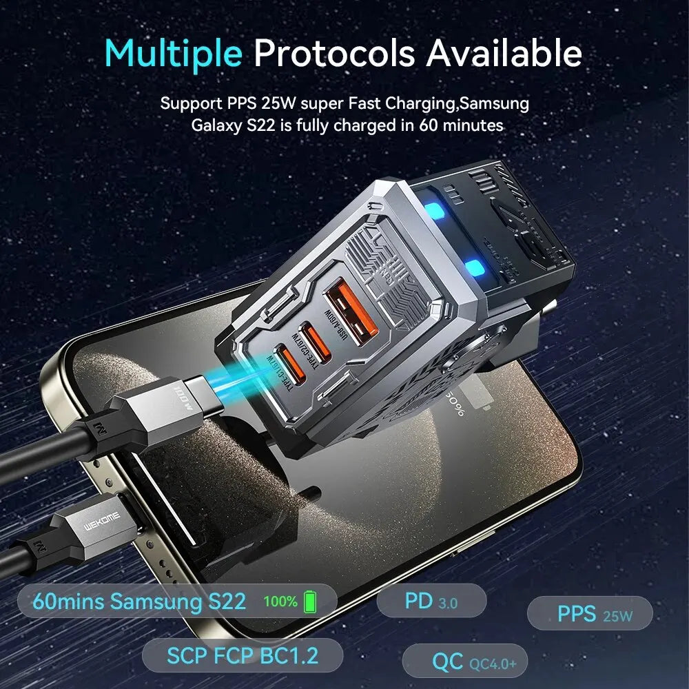 WEKOME NAVIGATOR - 67W Gan Fast Charger