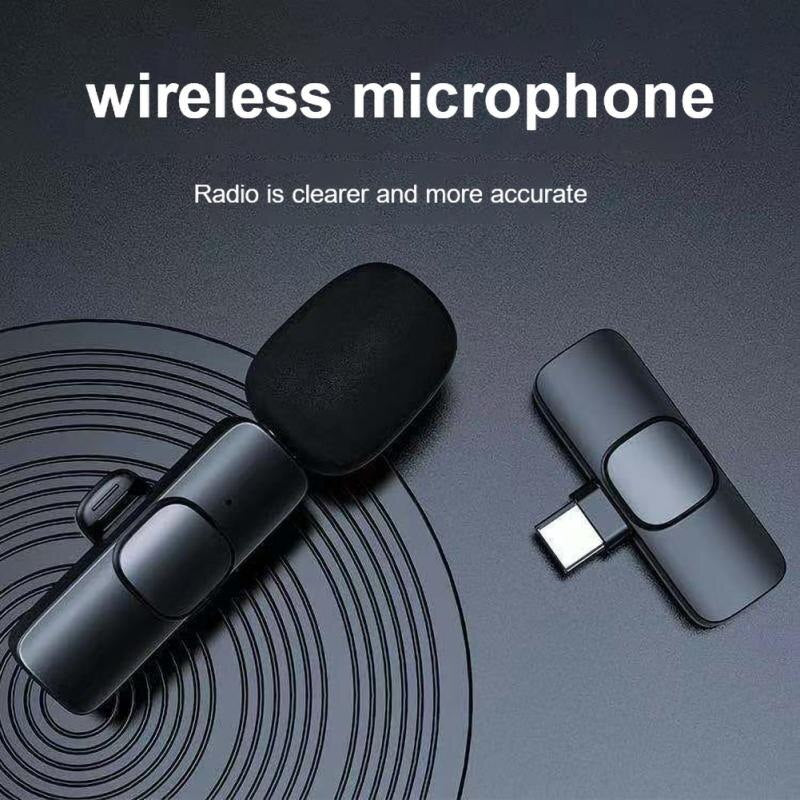 Just Plug to Your Phone - Hight Quality Wireless Microphone & Transceiver for Podcast/Vlogging/Live Streaming