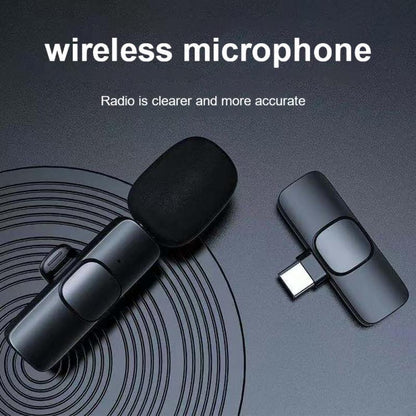 Just Plug to Your Phone - Hight Quality Wireless Microphone & Transceiver for Podcast/Vlogging/Live Streaming