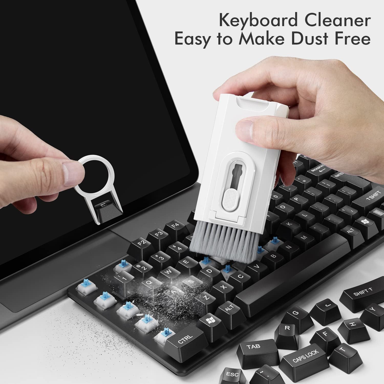 8 in 1 Cleaning Kit + Keycap Puller - Screen, Keyboard, AirPods